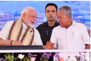 प्रधानमंत्री नरेंद्र मोदी और अन्य नेताओं ने केरल के मुख्यमंत्री को 80वें जन्मदिन पर बधाई दी